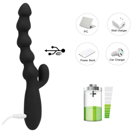 Drak Scales Vibrating Prostate Stimulator 15 x 2.8cm