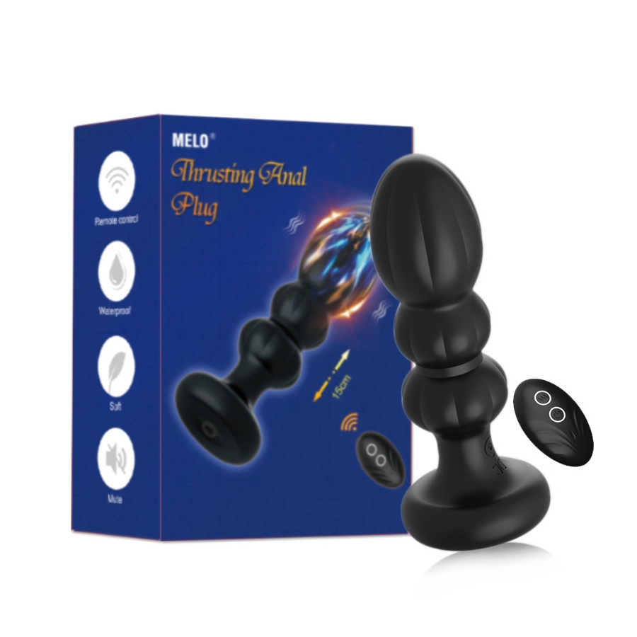Plug Vibrant Va-et-Vient Kingy 14 x 4.2cm