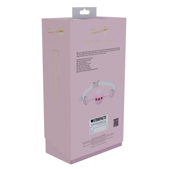 Bâillon-Boule Paris 41mm Rose