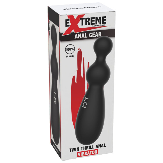 Twin Thrill Vibrating Prostate Stimulator 7 x 3.5cm