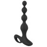 Stimulateur Beads Velvet 16.5 x 3.5 cm Noir