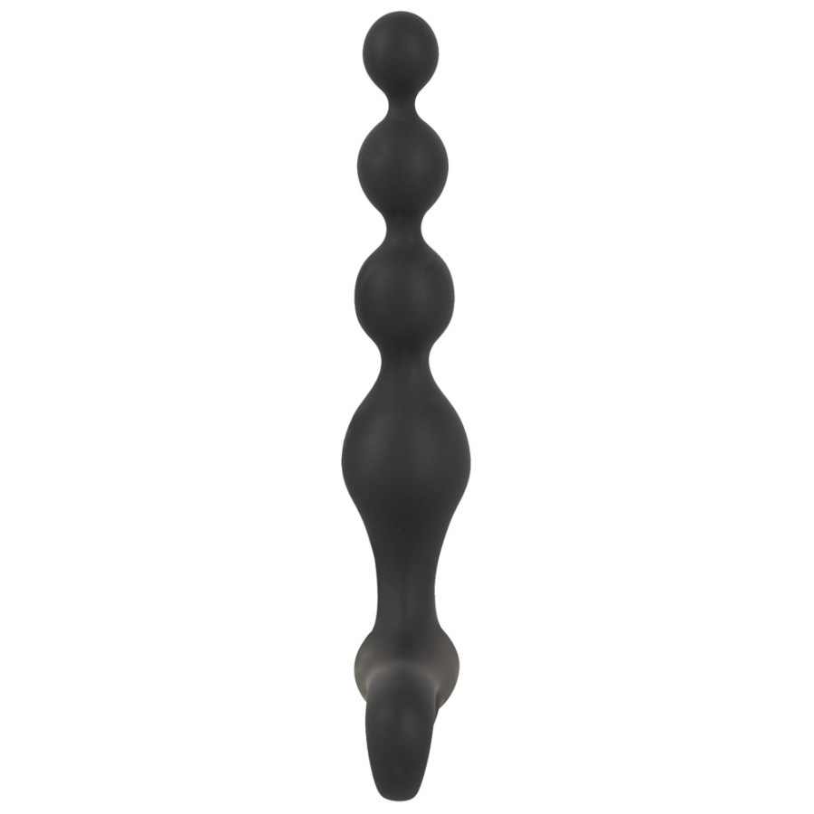 Beads Velvet Stimulator 16.5 x 3.5 cm Black