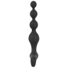 Stimulateur Beads Velvet 16.5 x 3.5 cm Noir