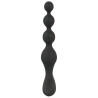 Stimulateur Beads Velvet 16.5 x 3.5 cm Noir