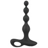 Stimulateur Beads Velvet 16.5 x 3.5 cm Noir