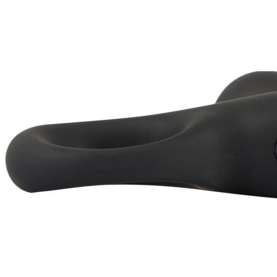 Beads Velvet Stimulator 16.5 x 3.5 cm Black
