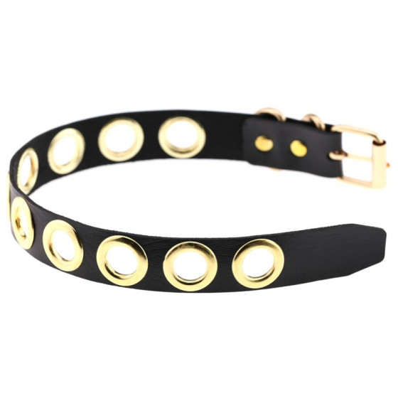 Collier Cirgoth Noir et Doré