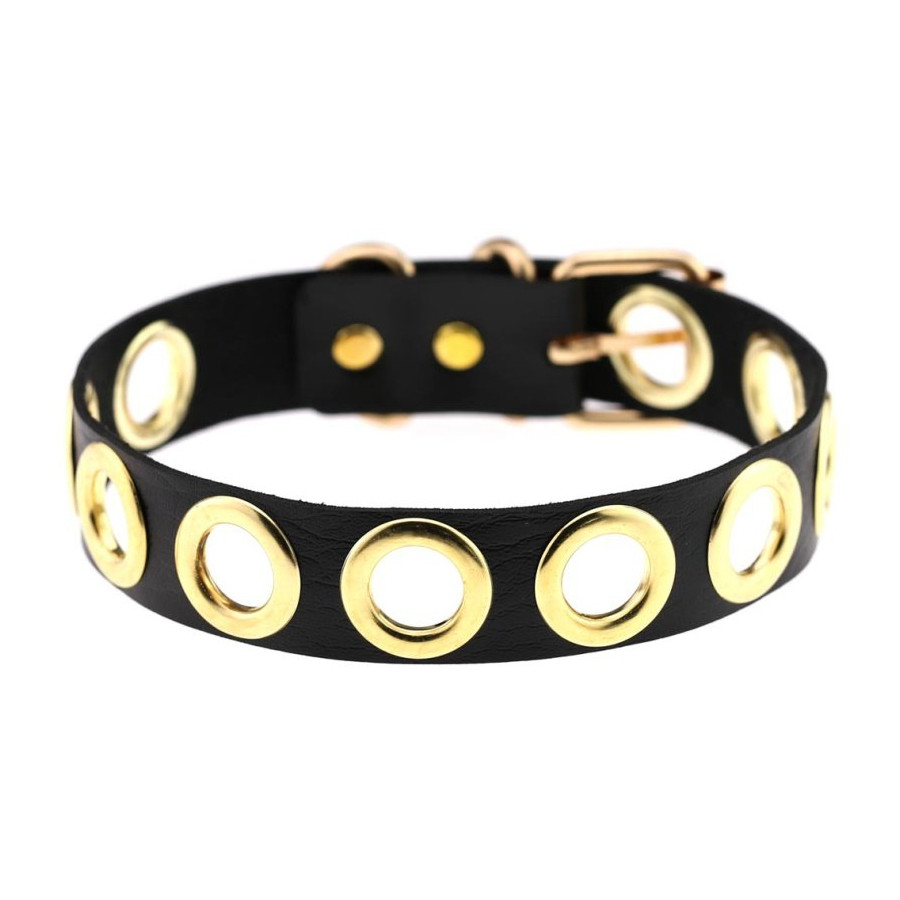 Collier Cirgoth Noir et Doré