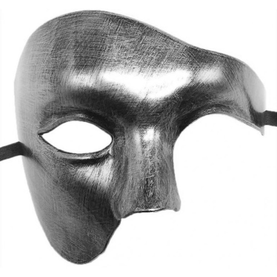 Masque Milo Argenté