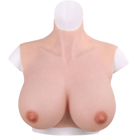 Buste Seins réalistes Coton Col haut Bonnet G