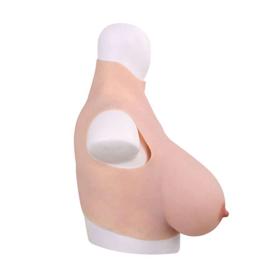Buste Seins réalistes Coton Col haut Bonnet G