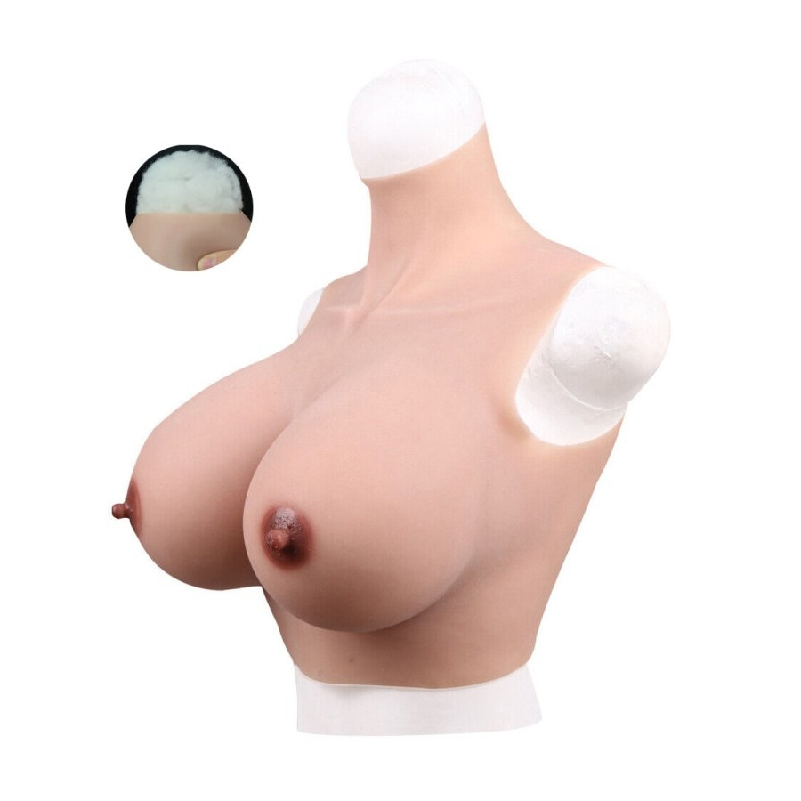 Buste Seins Coton Col haut Bonnet B