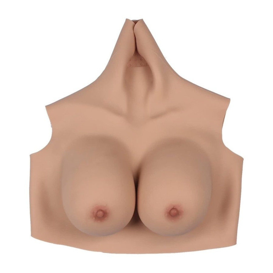 Buste Seins Coton Col haut Bonnet B