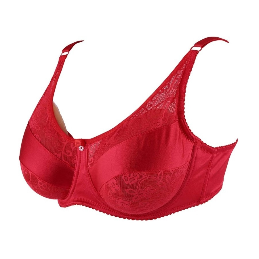 Soutien-Gorge Spécial Prothèse Mammaire Brace Rouge