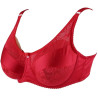 Soutien-Gorge Spécial Prothèse Mammaire Brace Rouge