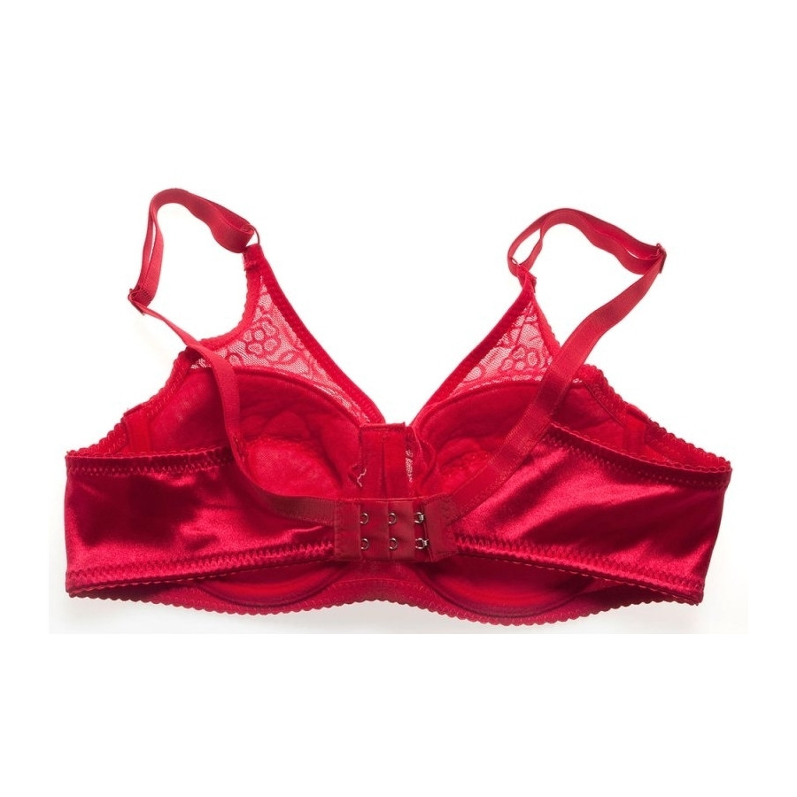 Soutien-Gorge Spécial Prothèse Mammaire Brace Rouge