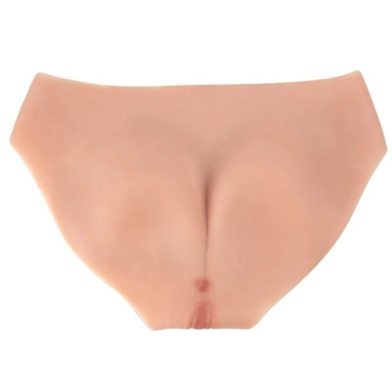 Underpants with Vulva and Buttocks Vag Flesh Color