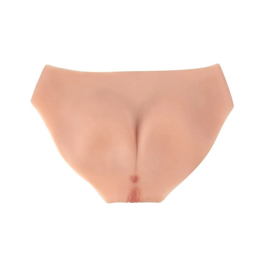 Underpants with Vulva and Buttocks Vag Flesh Color