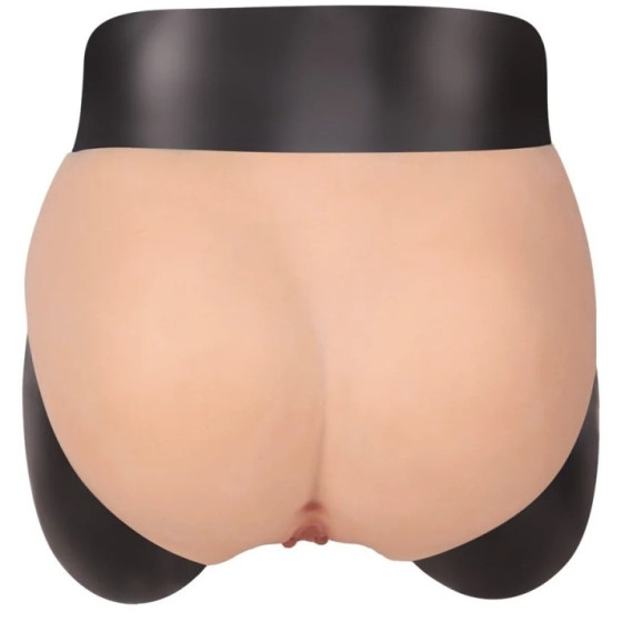 Underpants with Vulva and Buttocks Vag Flesh Color