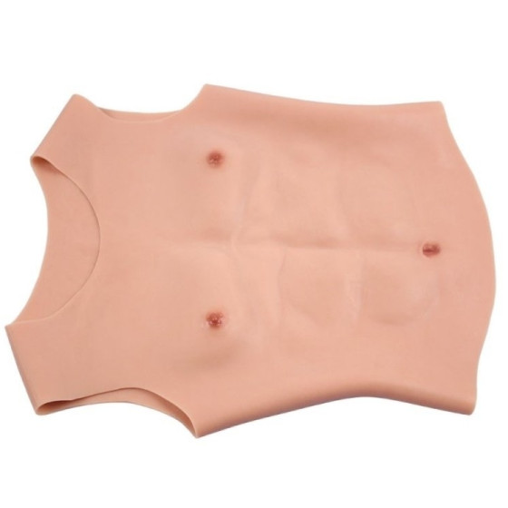 Buste Masculin Chesty Couleur Chair