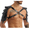 Harnais avec Épaules Armors Simili noir