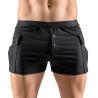 Short avec poches Junio Noir
