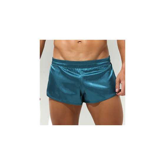 Blue Jock Slit Shorts