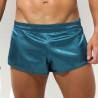 Short avec Jock Slit Bleu