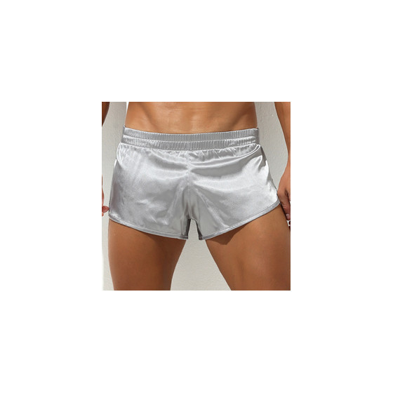 Short with Silver Slit Jock