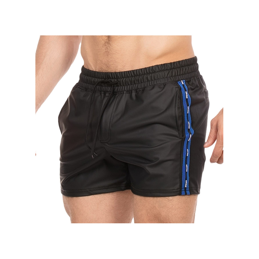 Zulu Shorts Black-Blue