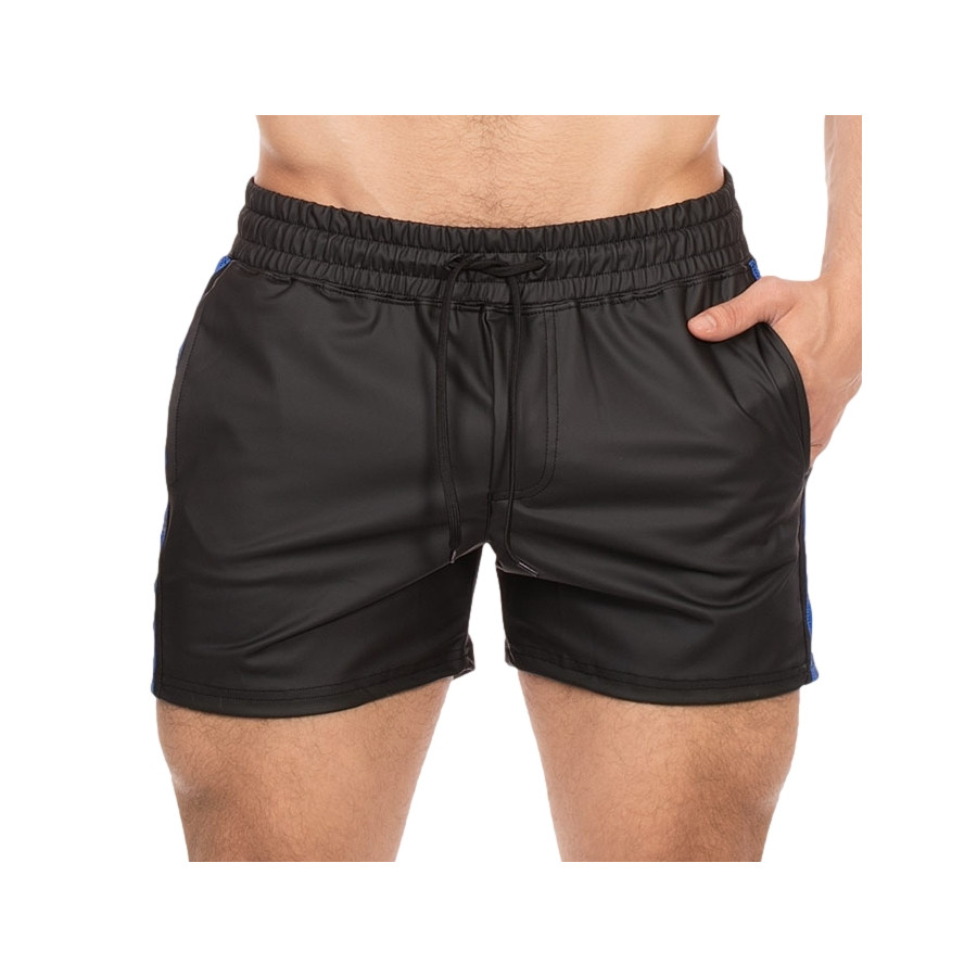Zulu Shorts Black-Blue