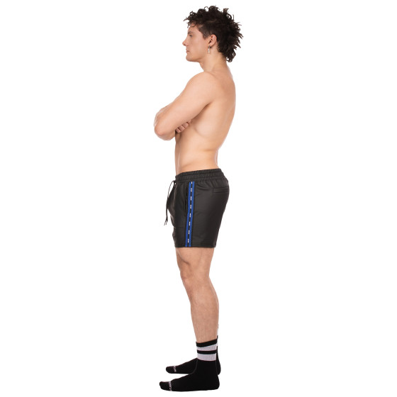 Zulu Shorts Black-Blue