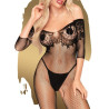 Combinaison Ouverte XL Hitty Noir