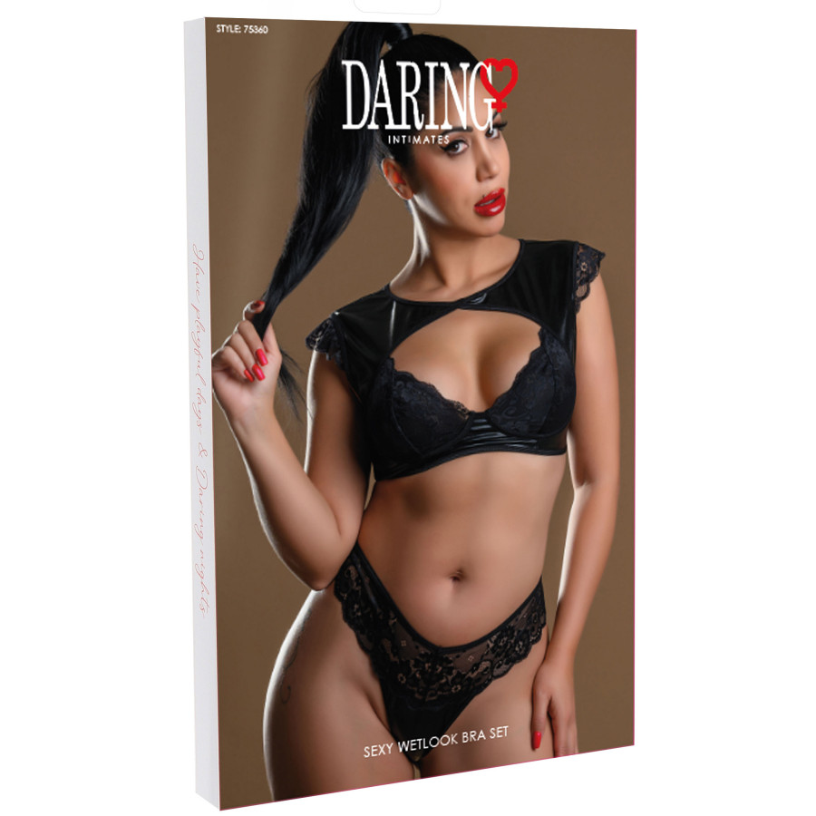 Ensemble Soutien-Gorge et String Noelia Noir