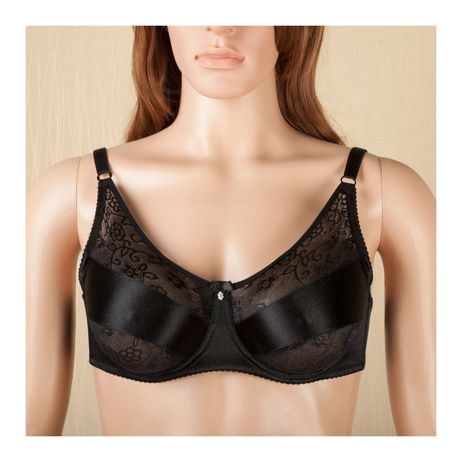 Bra Special Breast Prosthesis Brace Black
