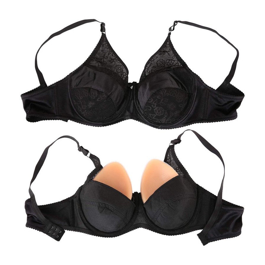 Bra Special Breast Prosthesis Brace Black