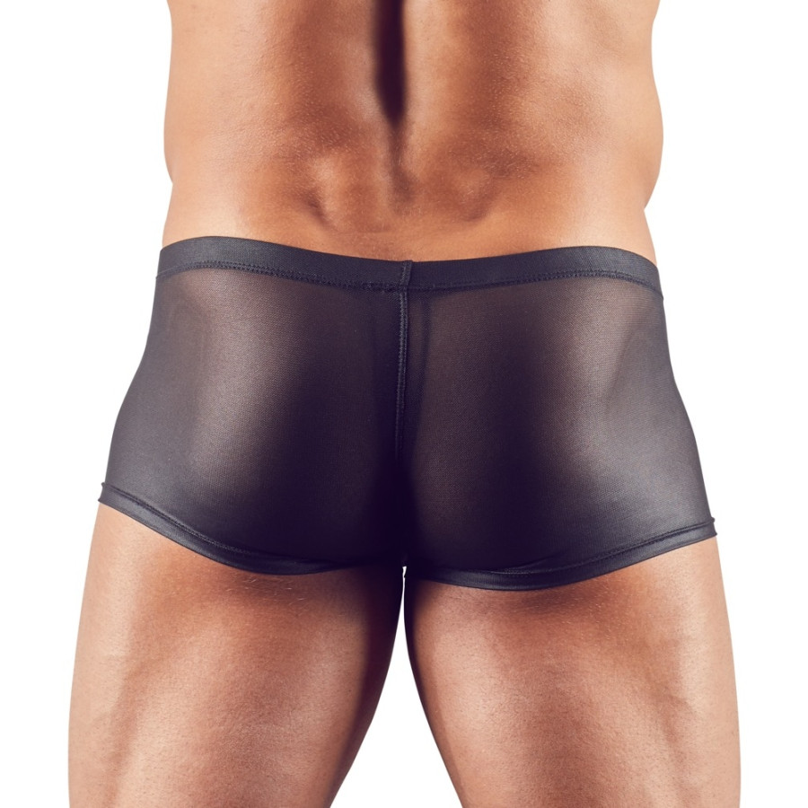 Shorty sexy à zip Hileo Noir