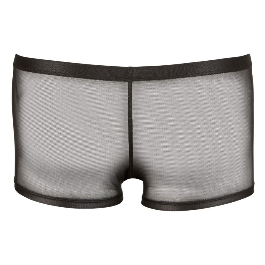 Shorty sexy à zip Hileo Noir