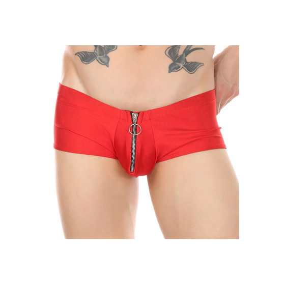 Shorty avec Zip Mino Rouge