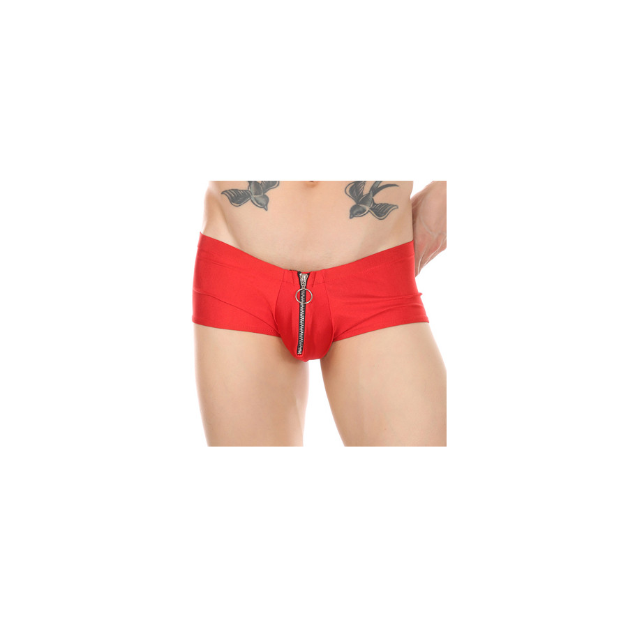 Shorty avec Zip Mino Rouge