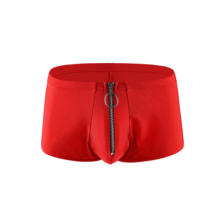 Shorty avec Zip Mino Rouge