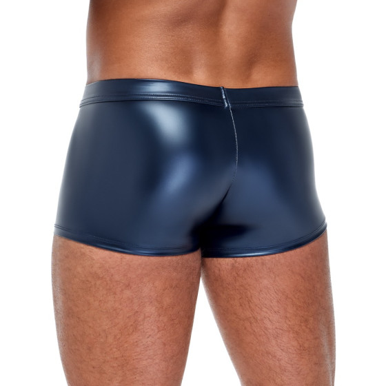 Boxer avec zip Andio Bleu métallisé