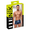 Boxer avec zip Andio Bleu métallisé