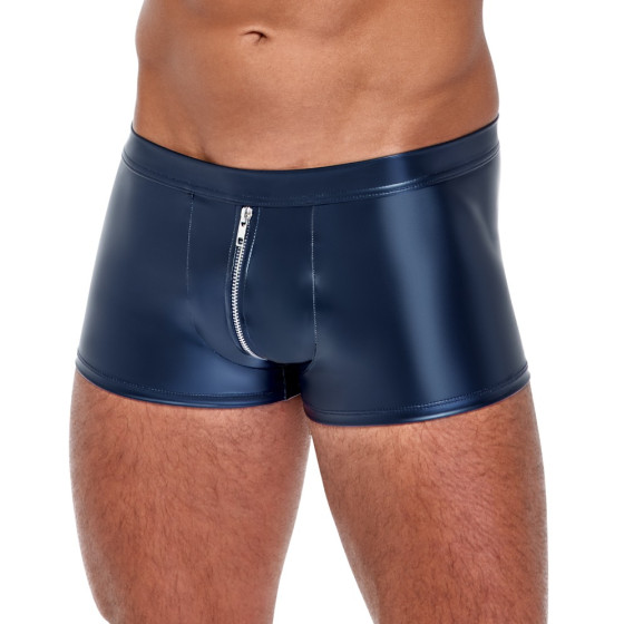 Boxer avec zip Andio Bleu métallisé
