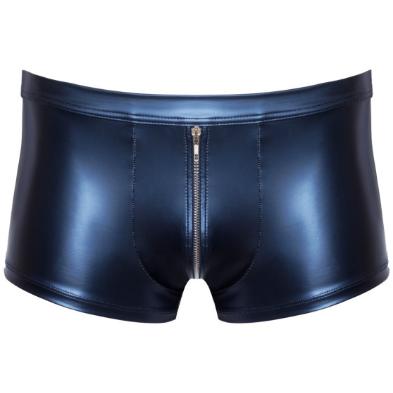 Boxer avec zip Andio Bleu métallisé