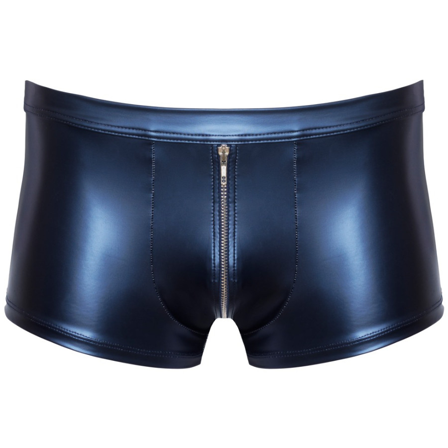 Boxer avec zip Andio Bleu métallisé