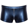 Boxer avec zip Andio Bleu métallisé