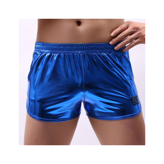 Short brillant Fakiz Bleu