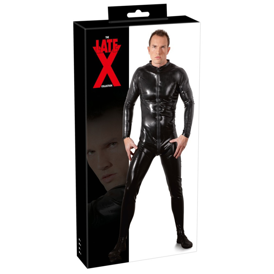 Combinaison en latex avec Zip intégral