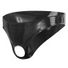 Slip en latex avec Ouverture à l'avant